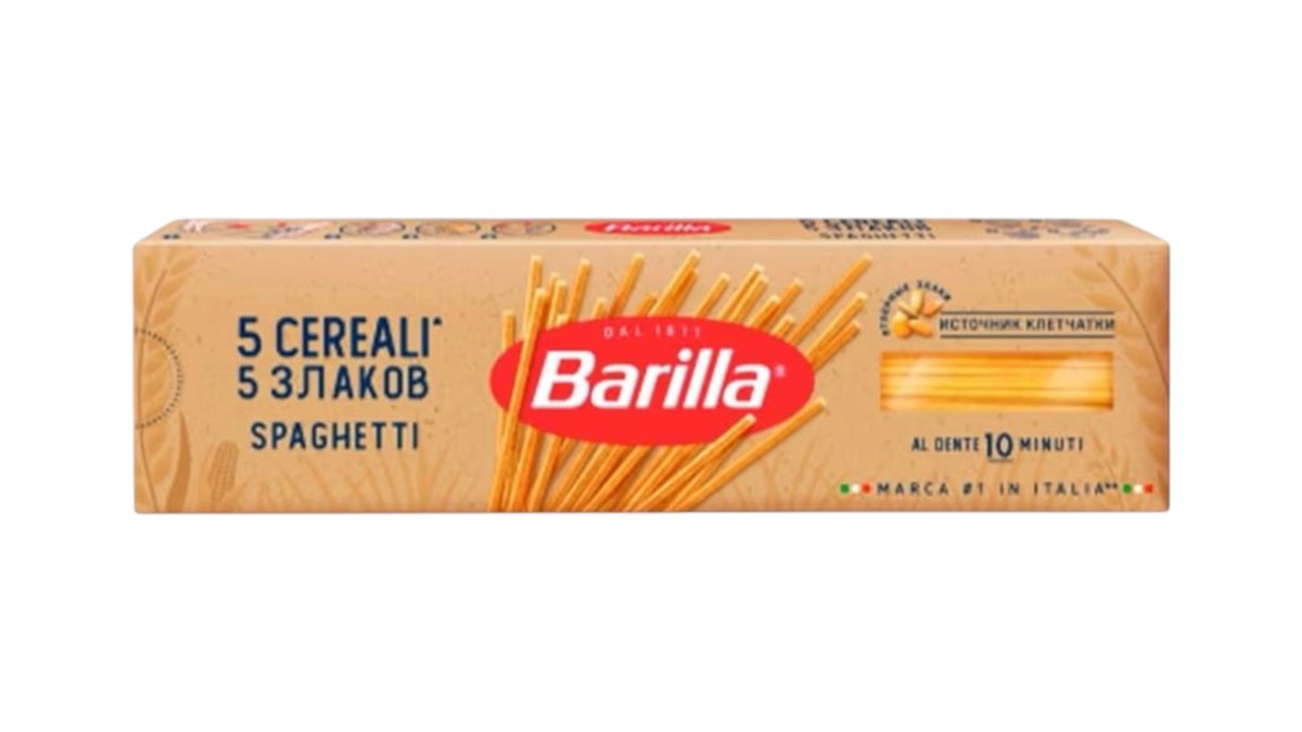 Паста barilla спагетти 5 злаков 450 гр