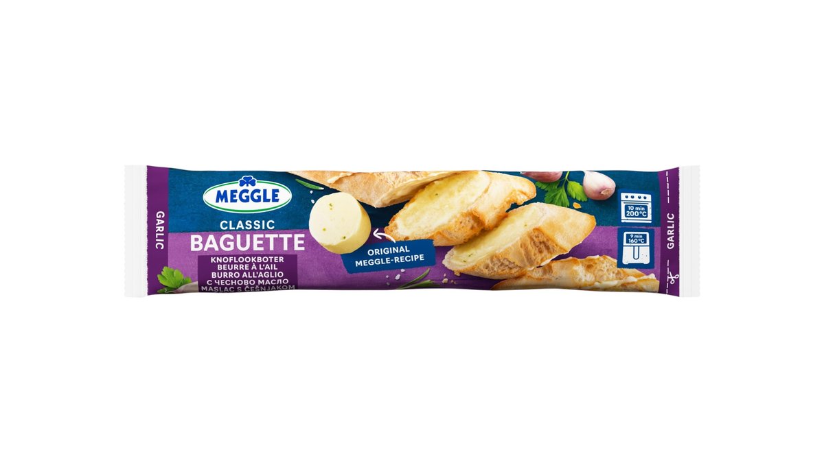 Meggle baguette s maslacem i češnjakom, 160 g