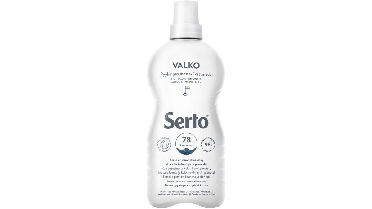 Serto pyykinpesuneste Valko 750ml