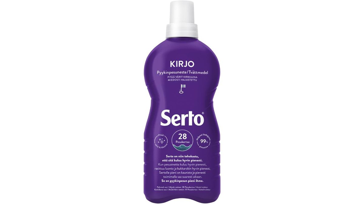 Serto Kirjo Pyykinpesuneste 750ml