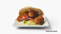 Objednať falafel v žemli