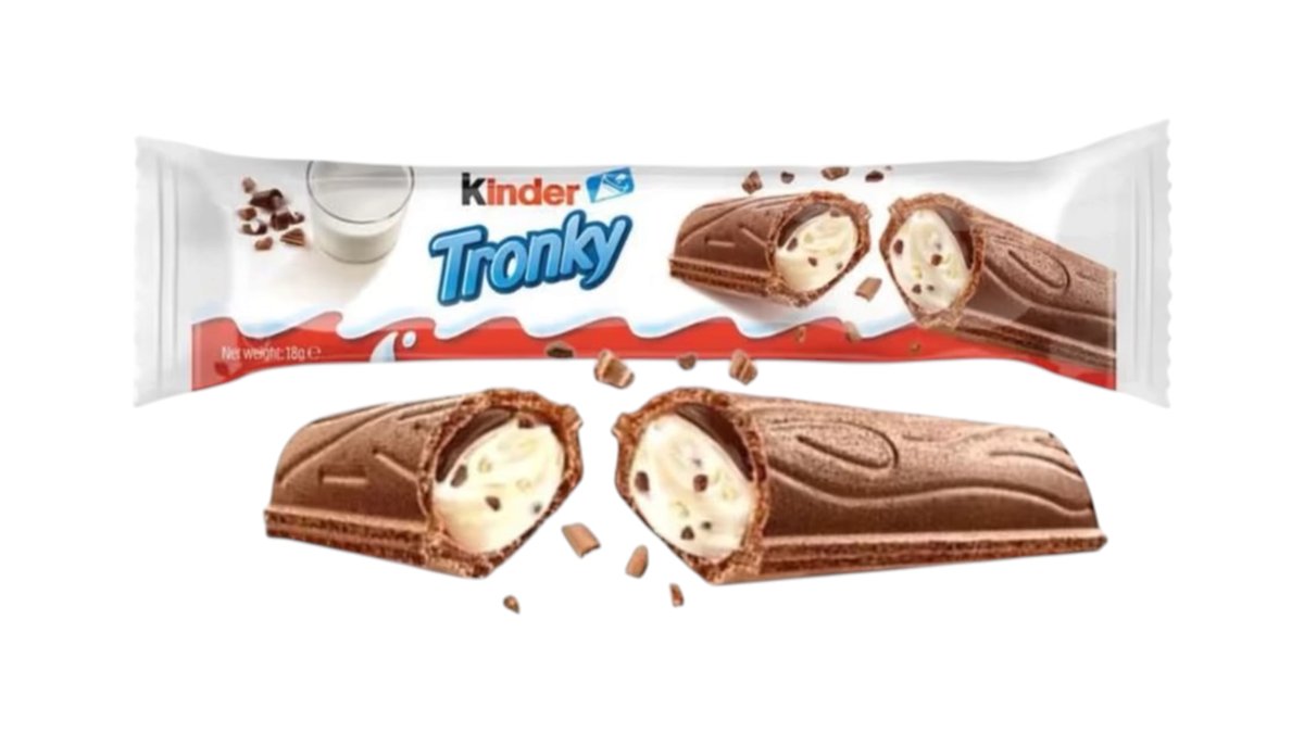 Батончик kinder тронке 18гр