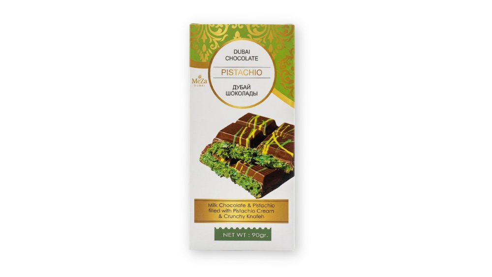 Шоколад OASIS TREASURES Дубайский молочный 90г