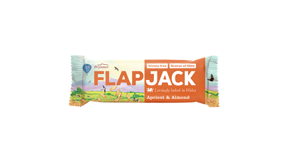 Brynmor Flapjack kaerabatoon 80g aprikoosi-mandli