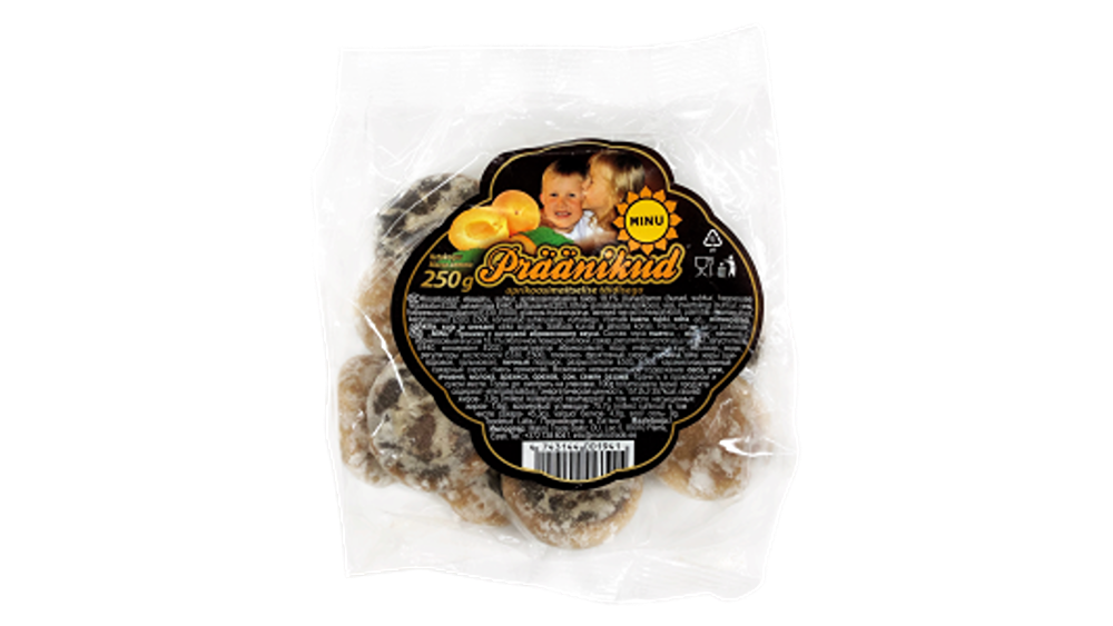 Minu präänik 250g aprikoosimaitselise täidisega