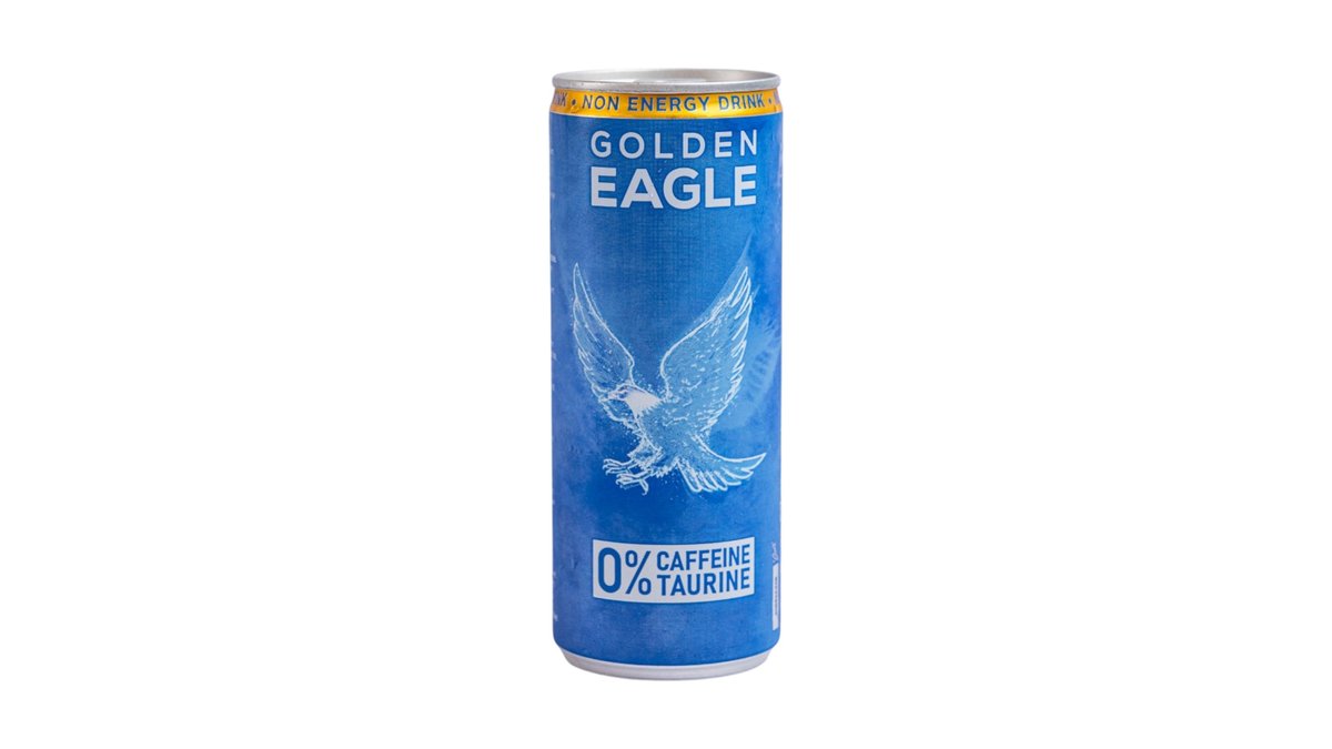 Golden Eagle 0.25L 0% Caffeine Taurine