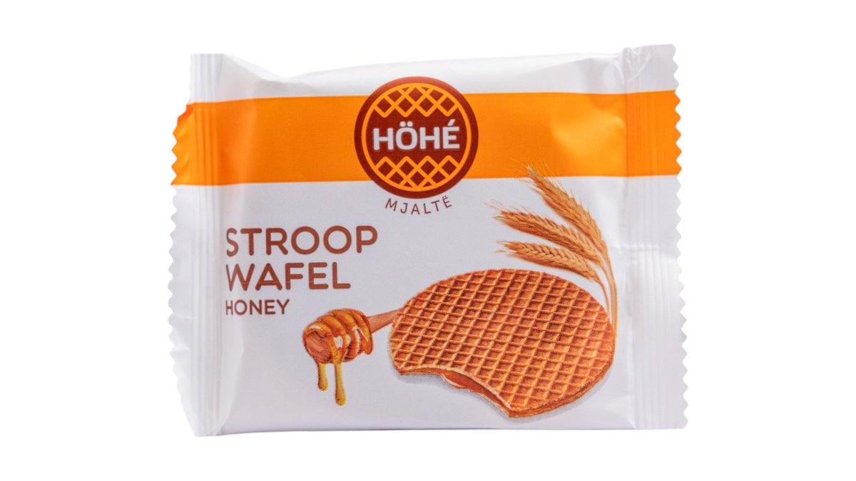 Hohe Stroop Wafel Honey 32G