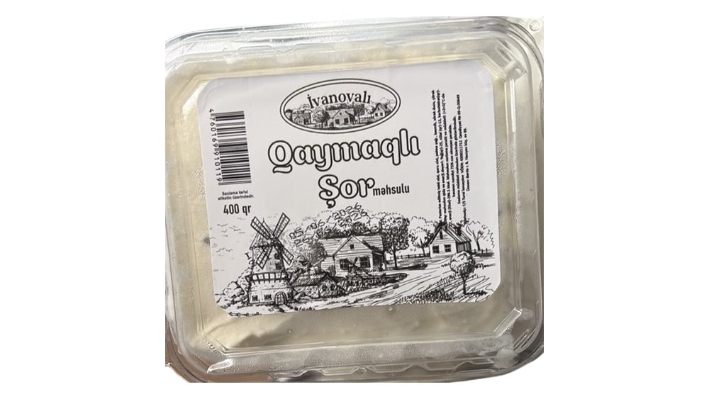 İvanovalı Qaymaqlı Şor 400 Qr
