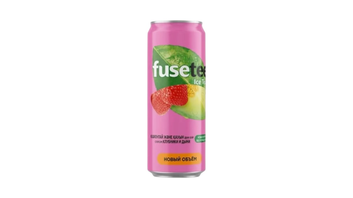 Чай холодный fuse tea клубника дыня 0,45л ж/б