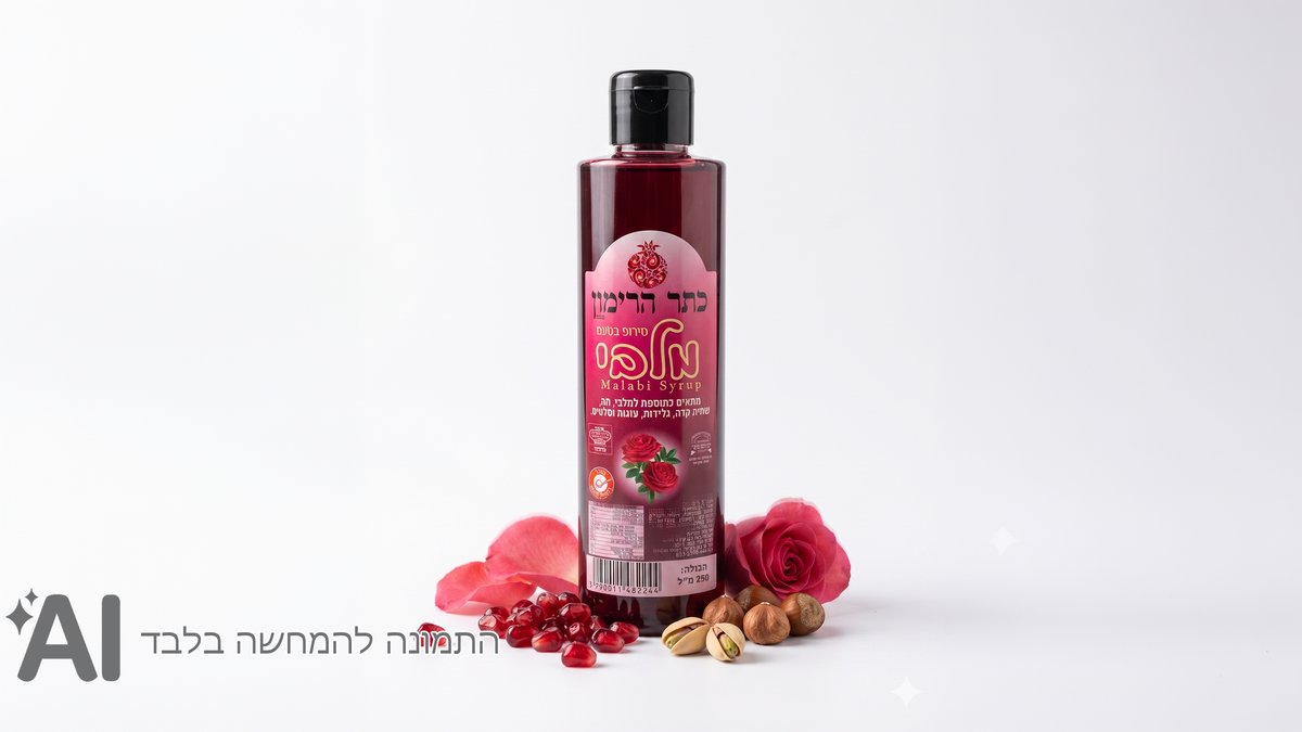 סירופ בטעם מלבי