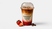 Objednať Jahodové ľadové latte ☕