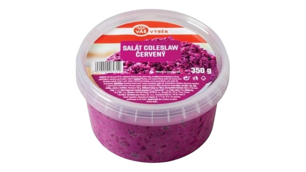 Váš Výběr Salát coleslaw červený, 350 g