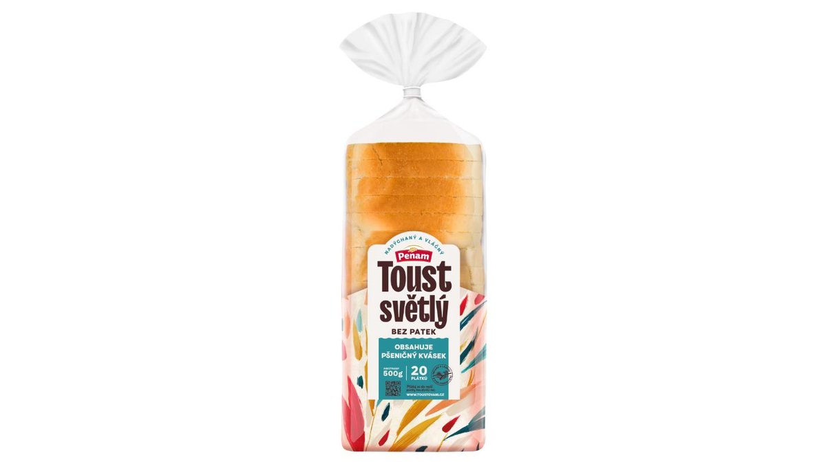 Penam Chlieb toastový svetlý 500 g