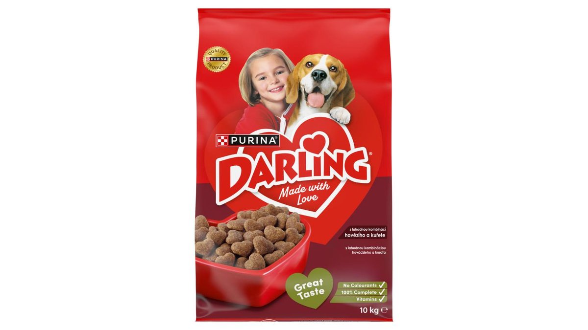 DARLING granule pre psov hovädzie, zelenina 10 kg