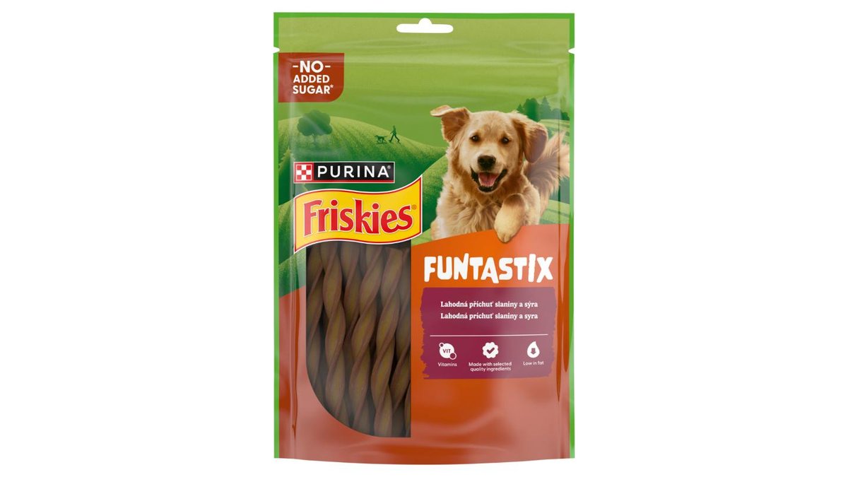 Friskies Funtastix maškrty pre psov 175 g