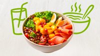 Objednať MENU Golden mango salad losos
