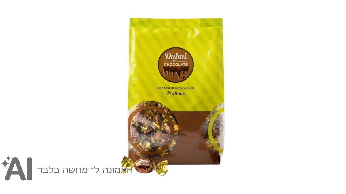 פרלינים שוקולד חלב במילוי פיסטוק ושערות קדאיף