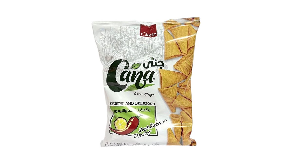 Cana Corn Chips Hot&Lemon 200g