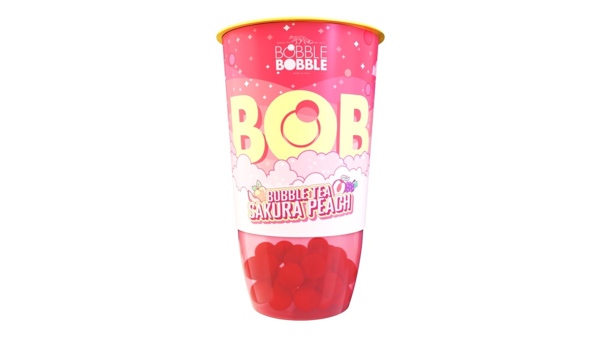 Bubble Tea Sakura Peach