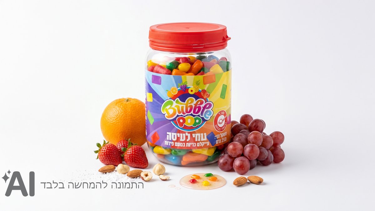 צ'יקלט כריות בטעם פירות