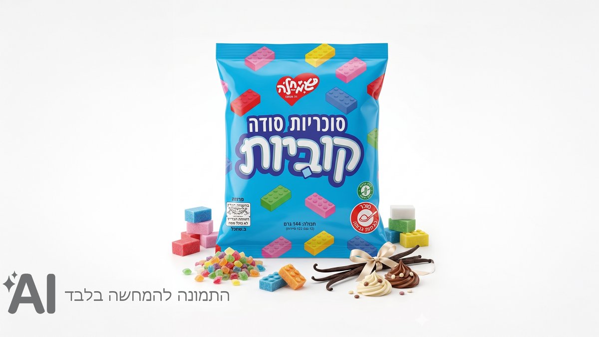 סוכריות סודה קוביות