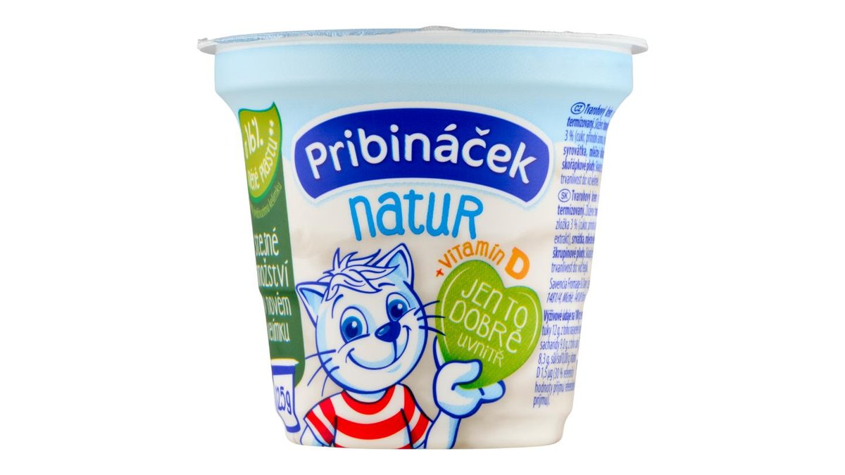 Pribináček Natur 125g