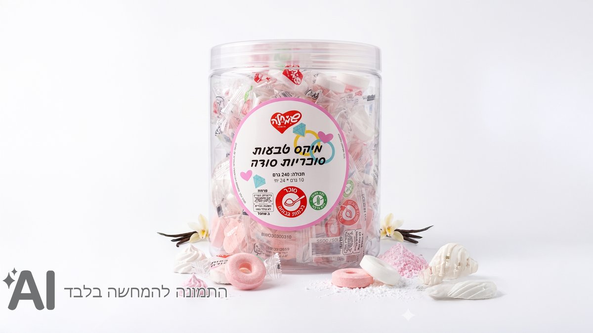 מיקס טבעות סוכריות סודה