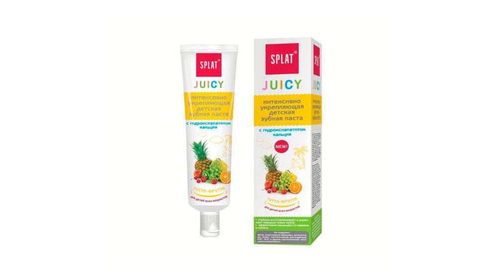 Зубная паста SPLAT Juicy Тутти-фрутти 35мл кор