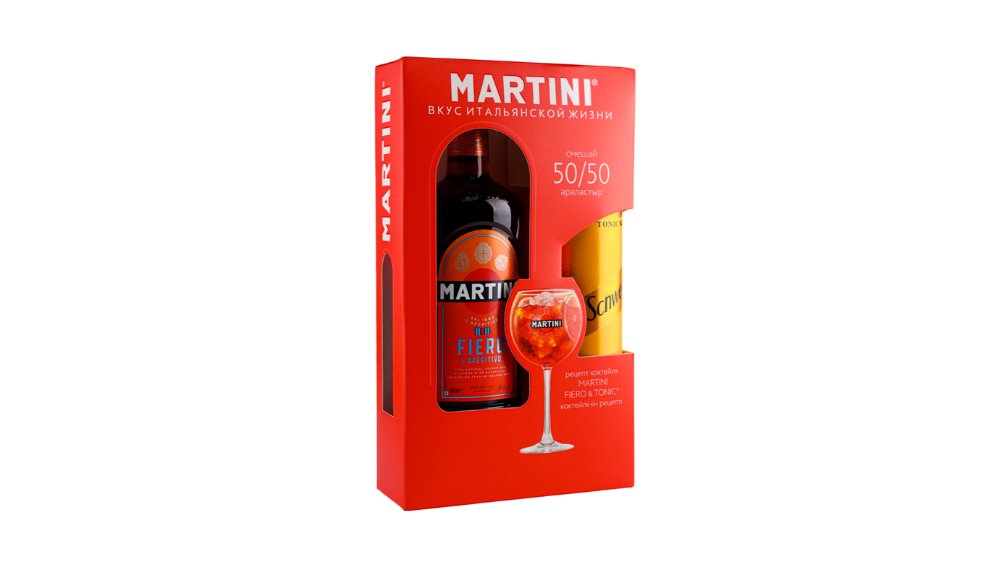 Вермут MARTINI Fiero 0,75л с/б +1 тоник