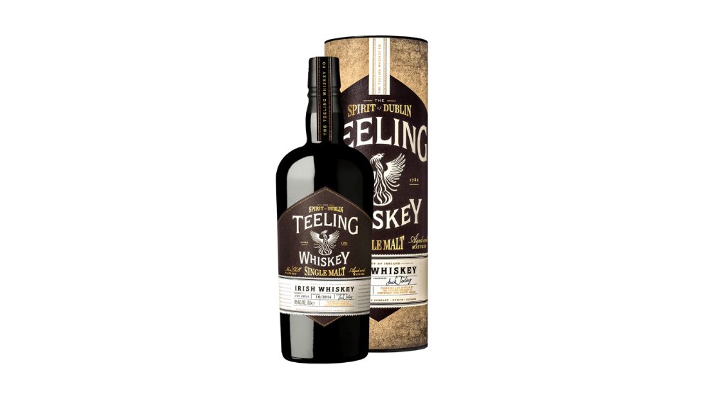 Виски TEELING Single Malt 46% 0,7л с/б/тубус