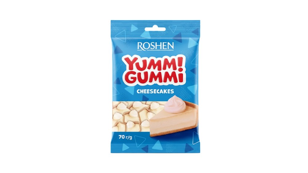 Конфеты ROSHEN Желейные Yummi Gummi Cheesecakes 70г