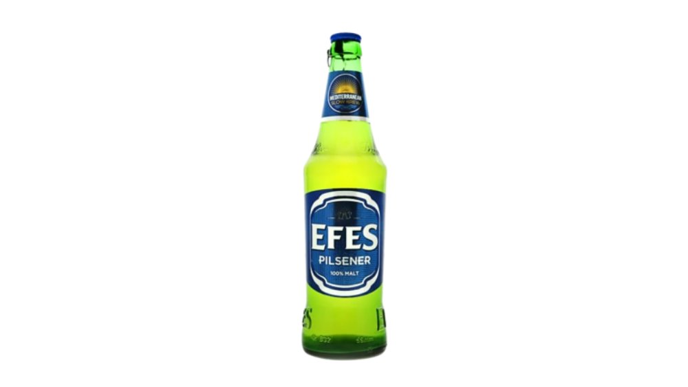 Пиво EFES Санлайт светлое 0,5л с/б