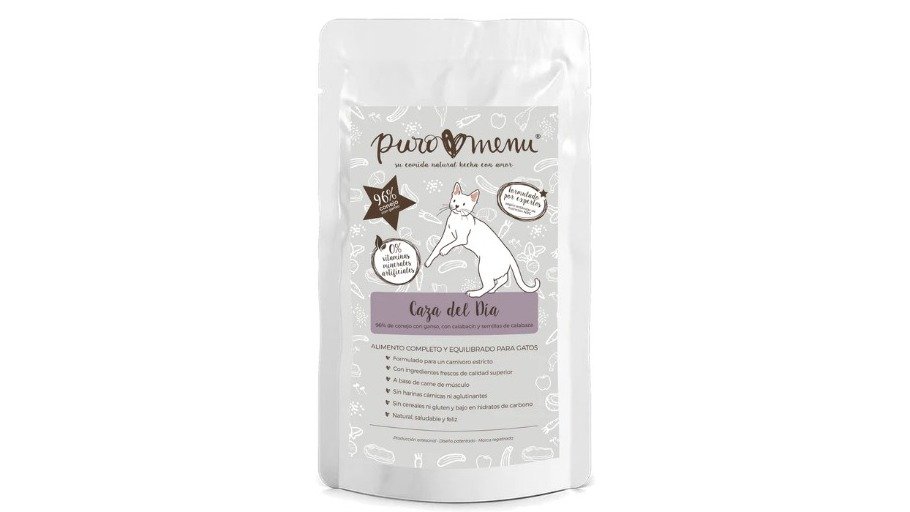 Organic rabbit & goose for cats 100gr