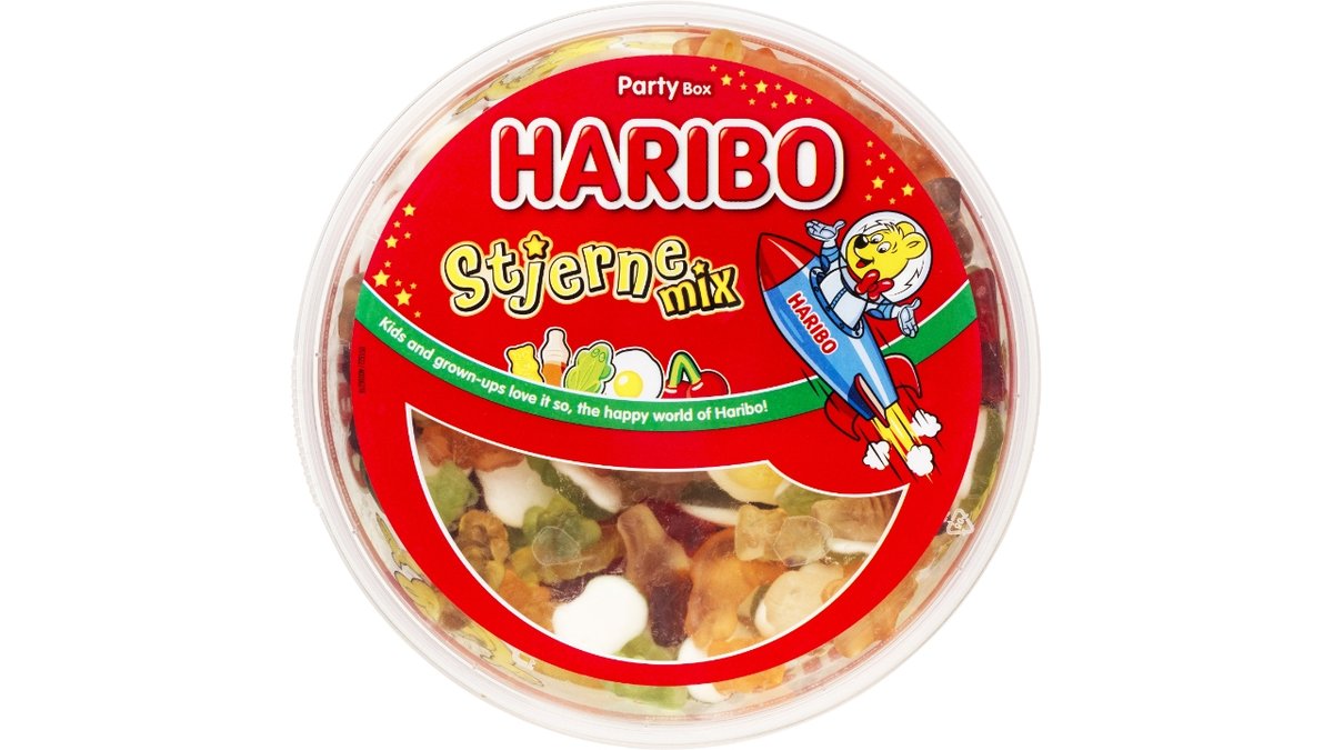 Haribo stjerne mix 1000 g