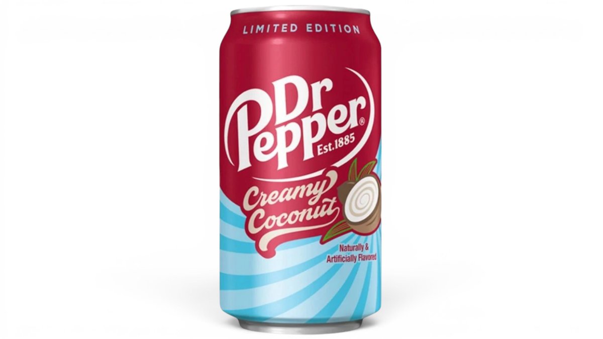 Dr. Pepper Creamy coconut 355ml USA