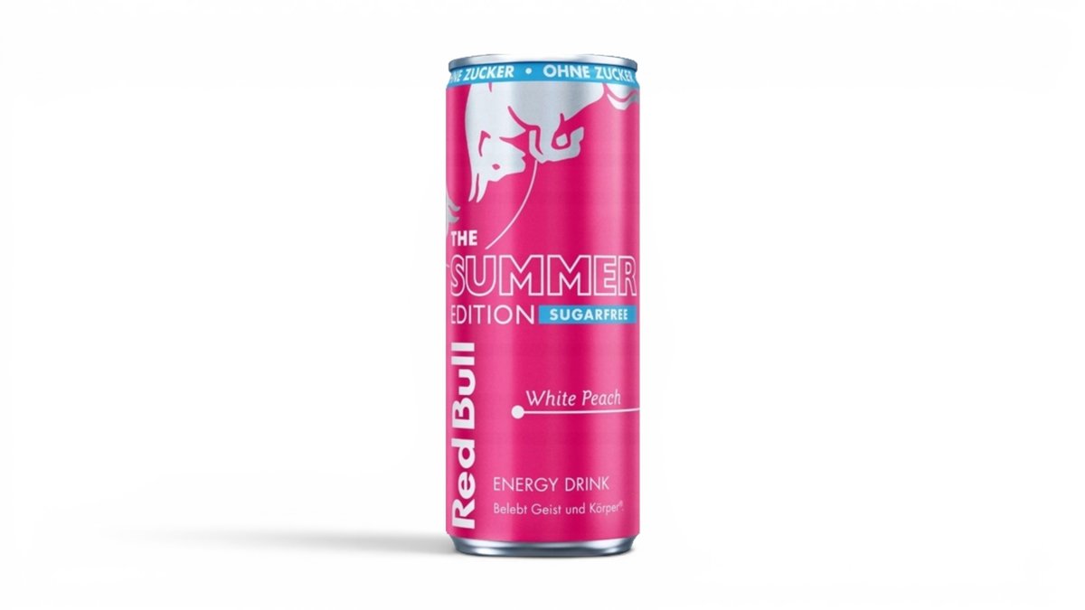 Red Bull Summer Edition White Peach ZERO SUGAR 250ml
