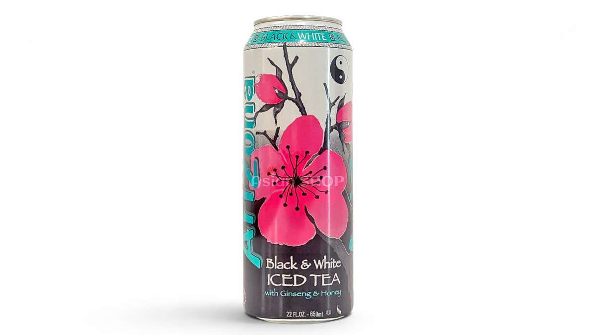 Arizona Black & White Iced Tea 650ml USA