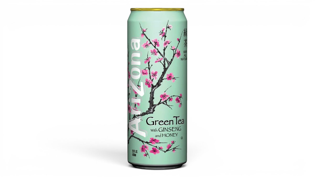 Arizona Green Tea with Ginseng and Honey 650ml USA