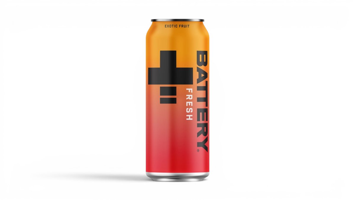 Battery Fresh Exotic Fruit 500ml