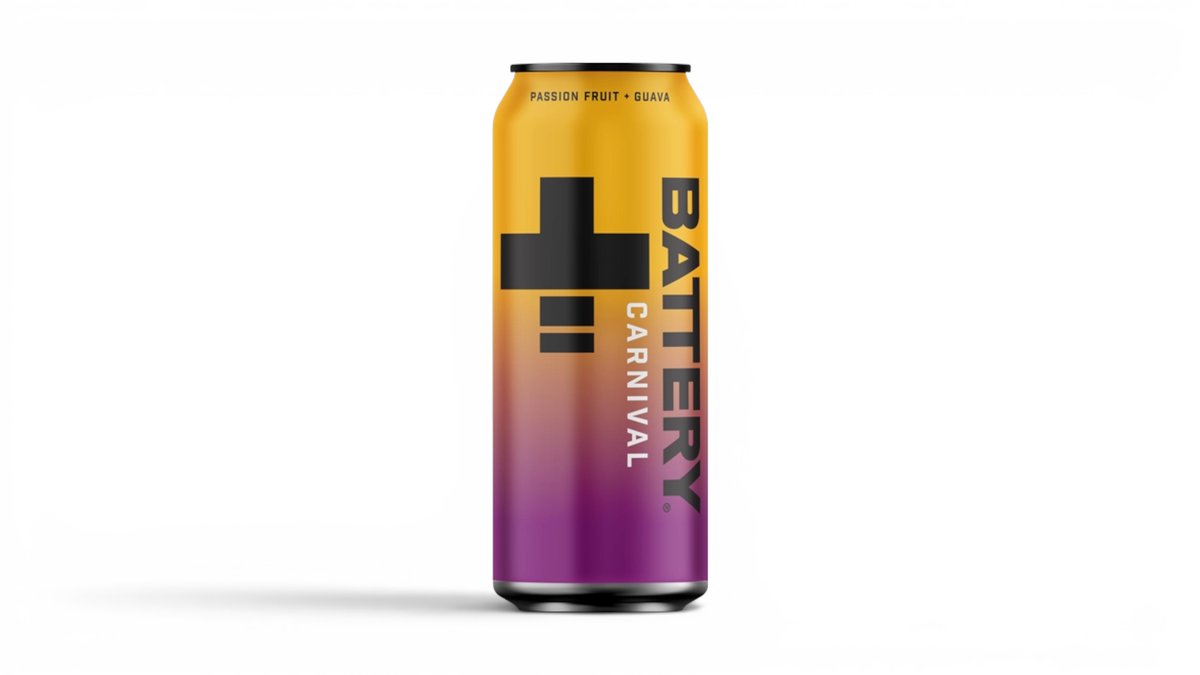 Battery Carnival Passion Fruit & Guava 500ml