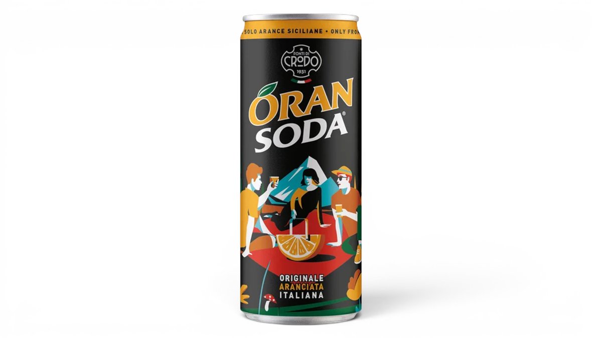 Fonti Di Crodo Oran Soda 330ml