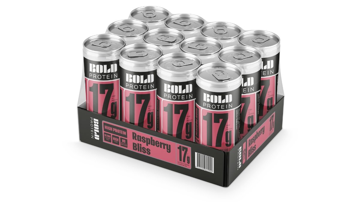 Bold proteindrik raspberry 250 ml