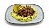Objednať Trhané hovädzie so zemiakovou kašou