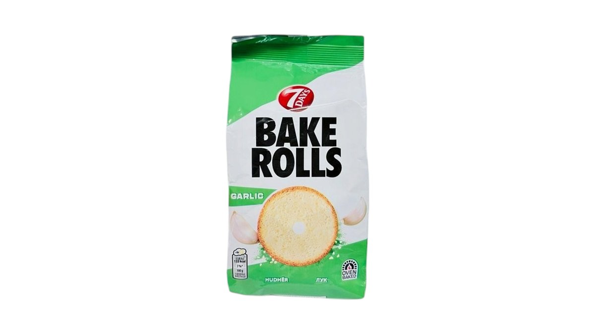 Bake Rolls Garlic 80g