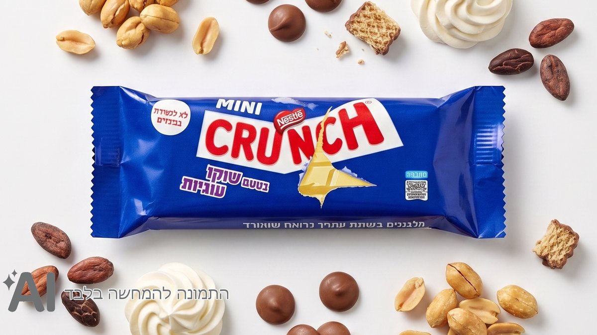 קראנץ מיני בטעם שוקו עוגיות