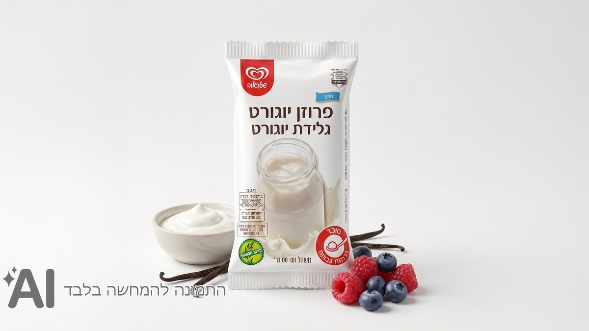 פרוסת יוגורט לפרוזן שטראוס