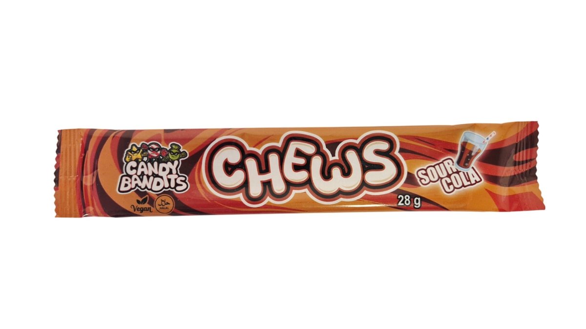 Candy Bandit chew sour bub 28 g