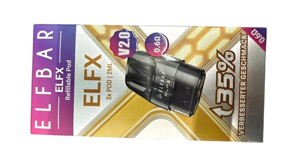 ELF-X Refillable POD 3x LeerPod 0.6 V2.0