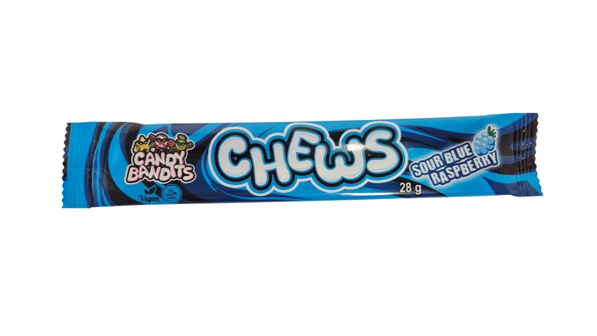 Candy Bandit chew sour ras 28 g