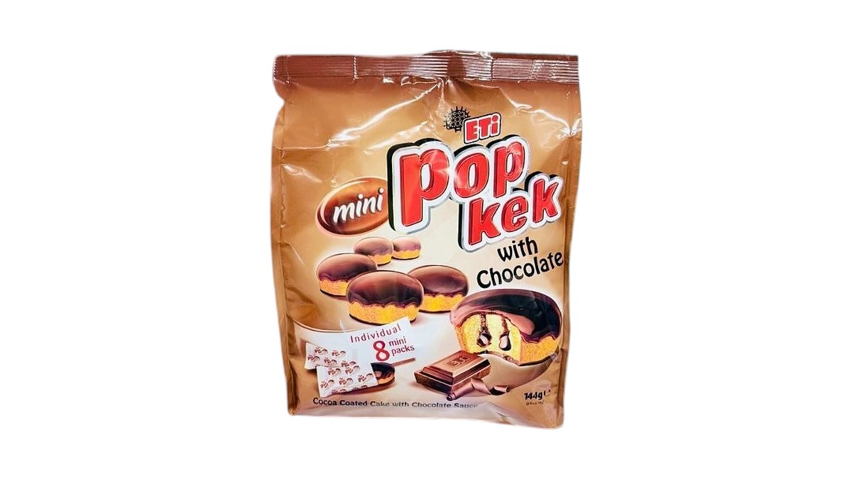 Eti Mini Pop Kek Chocolate 144g
